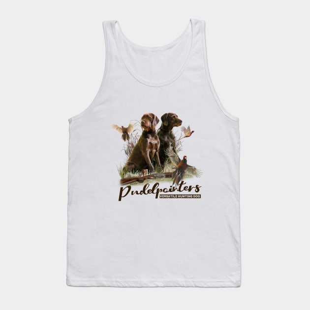 Pudelpointer Tank Top by German Wirehaired Pointer 